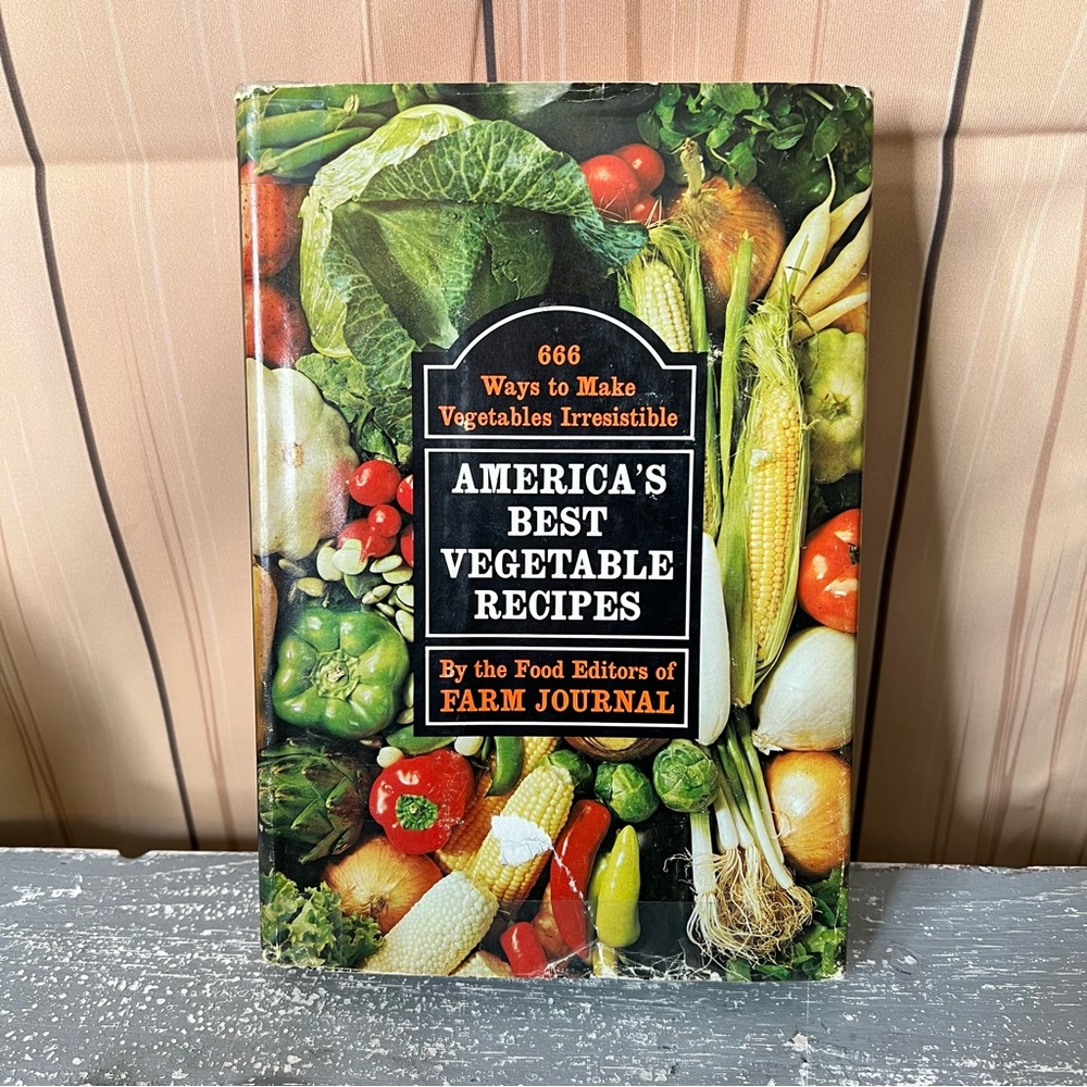 Farm Journal america's best vegetable recipes vintage hardcover